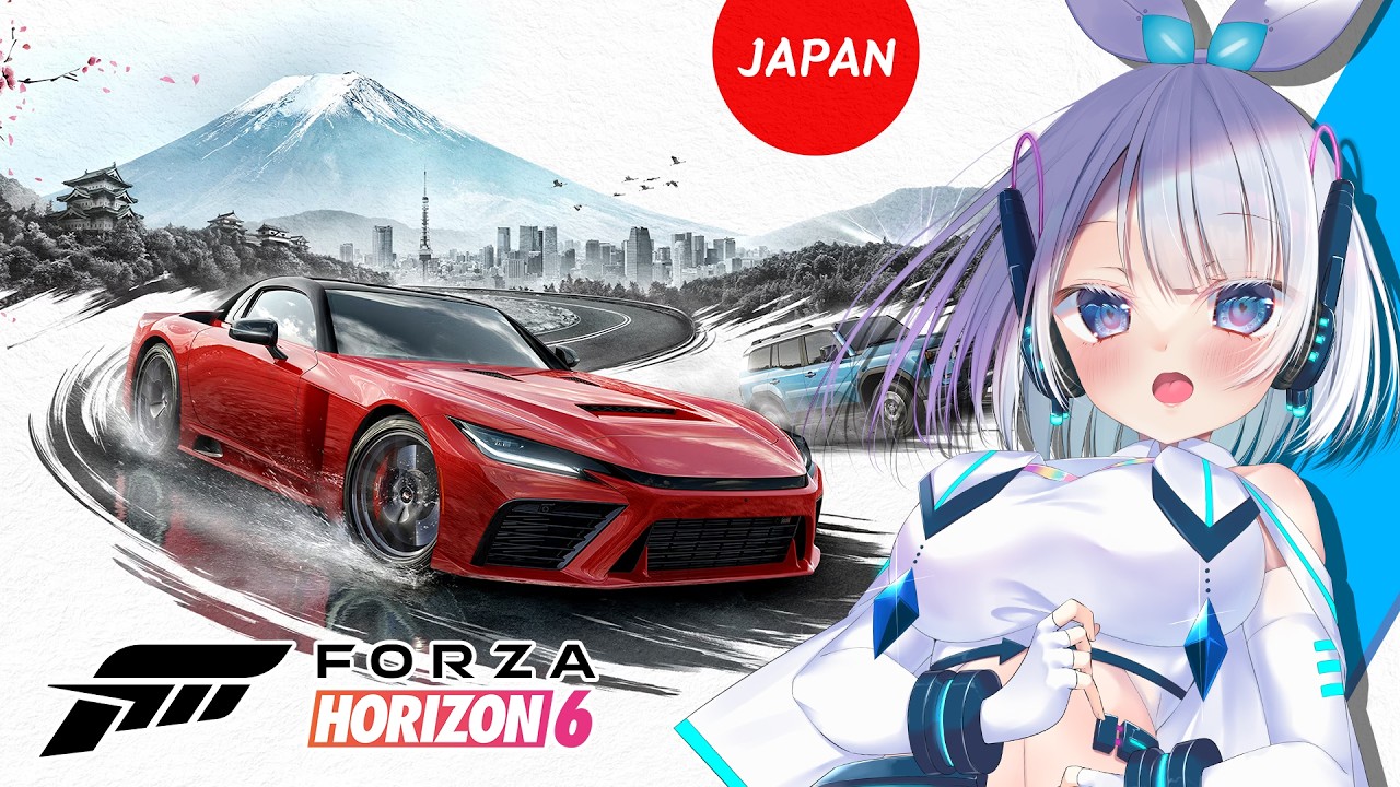 【Forza Horizon 6】新シーズン攻略するのですっ【 新人Vtuber / 空種シアン 】
