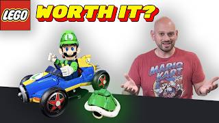LEGO Luigi Mach 8 Review + Green Shell!– Is this Mario Kart Set Worth It?