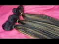 HOW TO: BLONDE HIGHLIGHTS ON BUNDLES | Lex Sinclair | HairSnstn