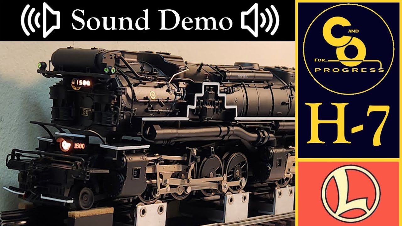 Lionel 6-38058 C&O H-7, 1580 Sound Demo
