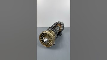 WS-15 Fighter Turbofan Engine Model DIY Assembly