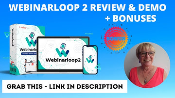 Webinarloop 2 💵 Review 💵 Plus Bonuses✋ STOP ✋ Don’t Buy This Unless You 👀 Watch This Video First