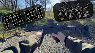 PTR 9CT Initial Shots