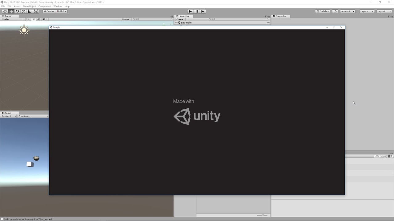 Unity - lesson 6 - input - YouTube
