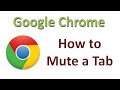 How to mute tabs in Google Chrome