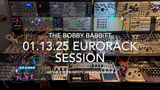 01.15.25 Eurorack Session | Mutable Instruments Marbles | 4MS Stereo Triggered Sampler