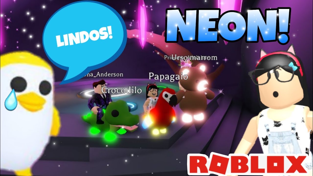 Roblox Mae Superacao Primeira Vez Dela Jogando Roblox Adopt - hacemos ornitorrinco neon adopt me roblox