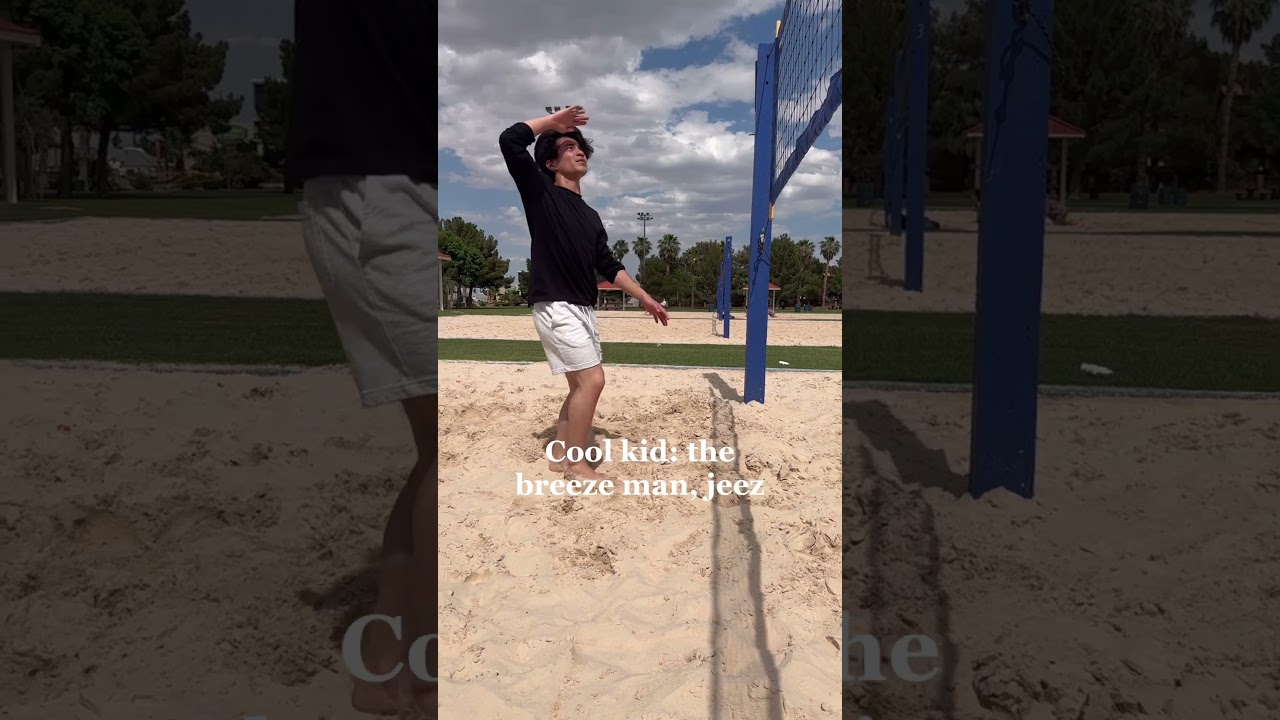 POV: Volleyball when it’s windy as heck!