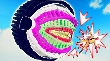 EVERY UNIT in COLOR PACK CAGE TRAP | TABS - Totally Accurate Battle Simulator