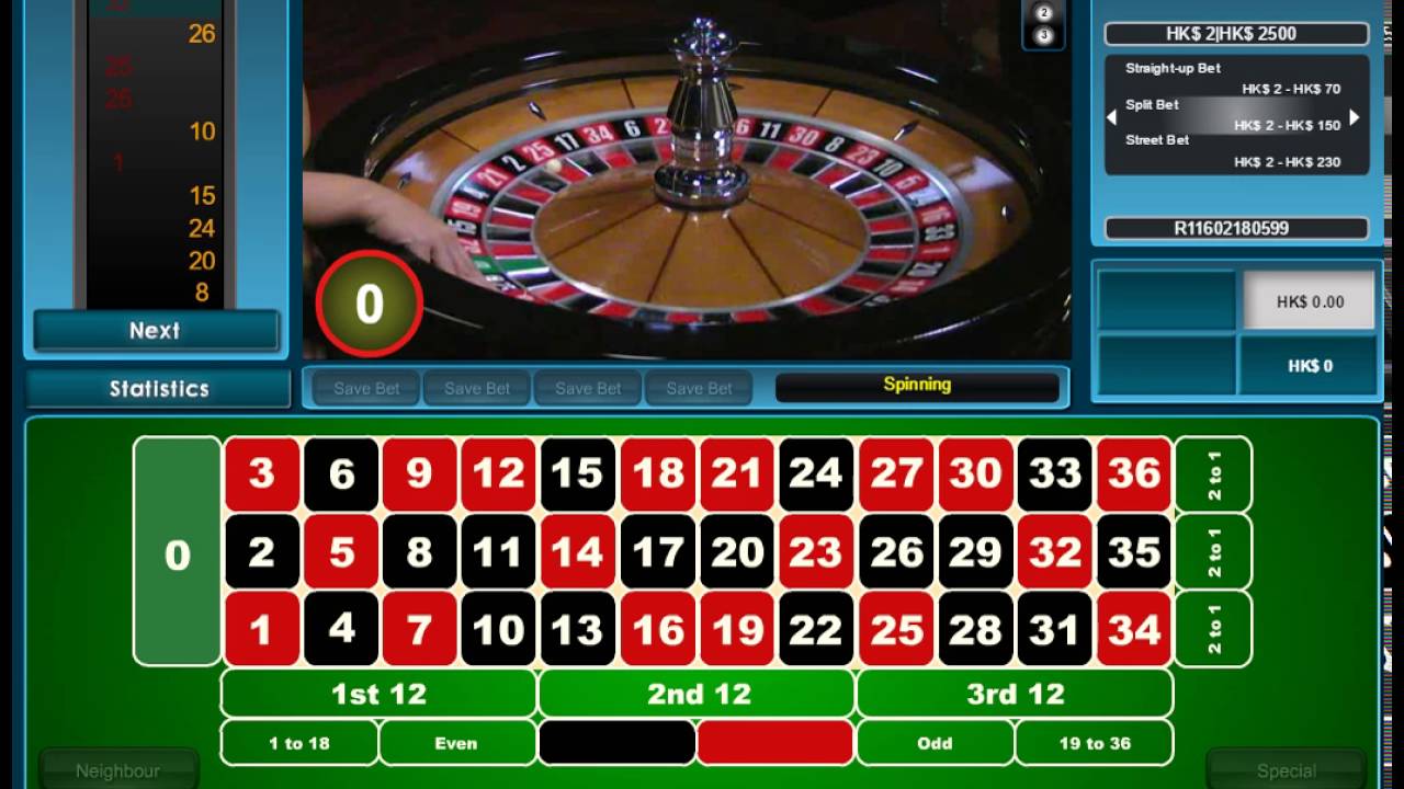 Why you never win in roulette online casino