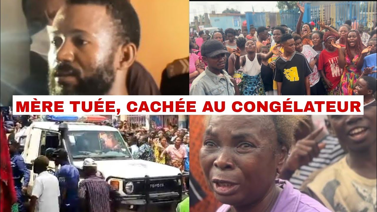 KINSHASA: MÈRE TUÉE, CACHÉE AU CONGÉLATEUR|JEUNE GARÇON ABOMI MAMAN NAYE ABOMBI CORPS NA CONGÉLATEUR