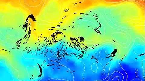 Particle trajectories