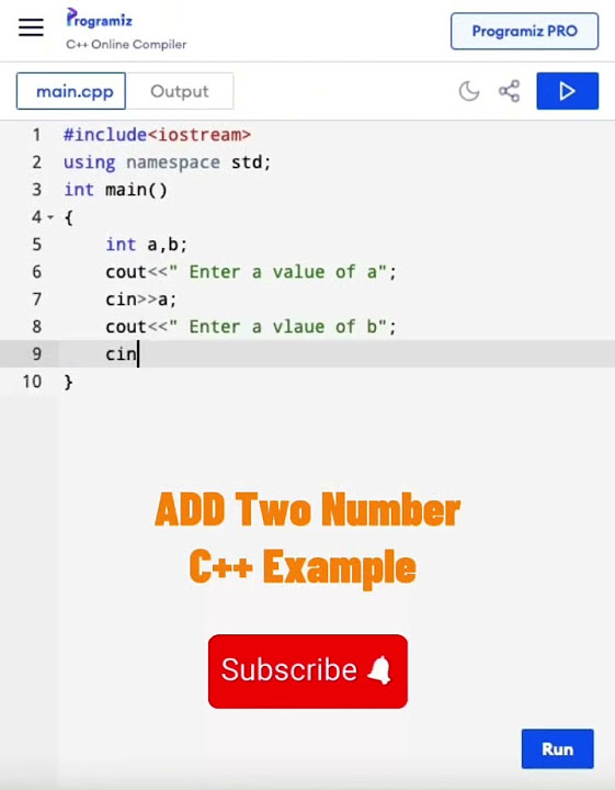 how to add two number in c++ #c++ #devc++ #add #programminglife # ...
