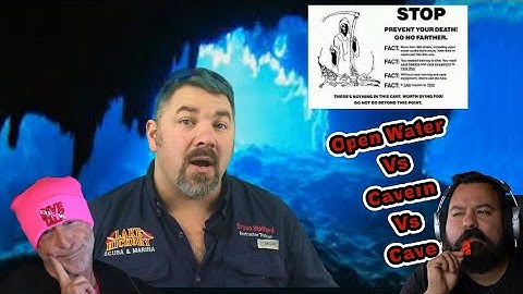 Divers React to Open Water vs Caverns vs Caves