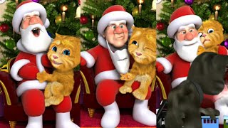 talking santa meets ginger 🤣 fun moments 😂 & apk latest version download funny videos 😂 #funnyvideos screenshot 2