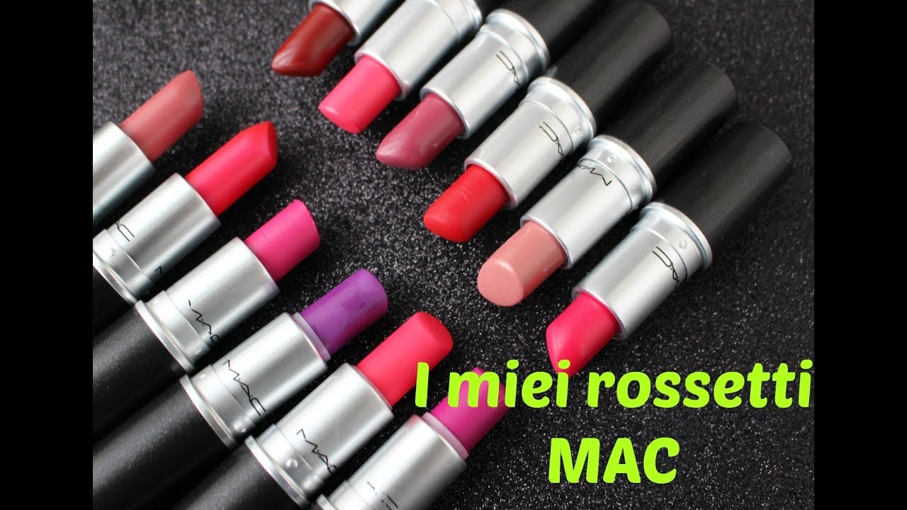 I MIEI ROSSETTI MAC | Swatches su LABBRA