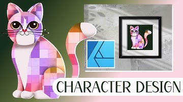 How to illustrate a character design in Affinity Designer version 2