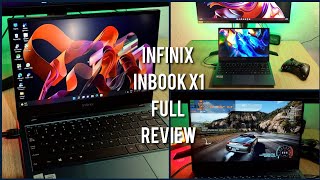 Infinix Inbook X1 Full Review 2022 | 300 Nits 100% sRGB IPS | Best under 30000 but ONE BIG ISSUE 😕