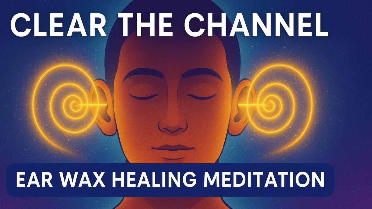 Clear the Channel – Guided Ear Wax Healing Meditation | 528Hz + 963Hz