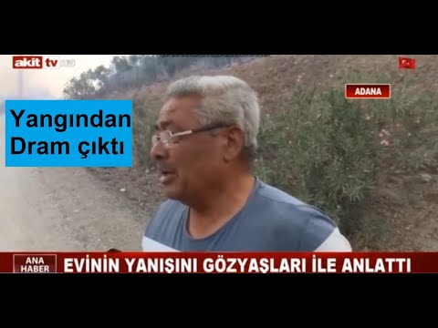 Yangında yaşanan büyük Dram! Bu Acıya Yürek Dayanmaz!