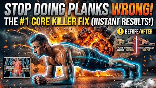 Stop Doing Planks WRONG! (Fix Your Form instantly)