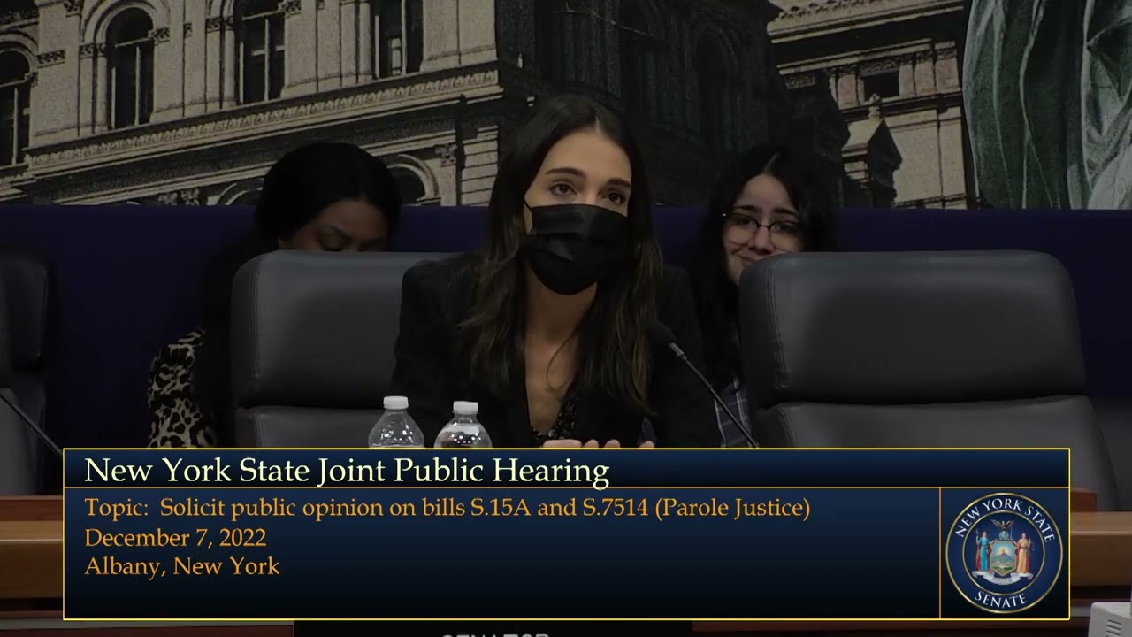 Parole Justice   Public Opinion S15A and S7514A 1