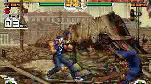 SNK VS CAPCOM  TERRY   all perfect