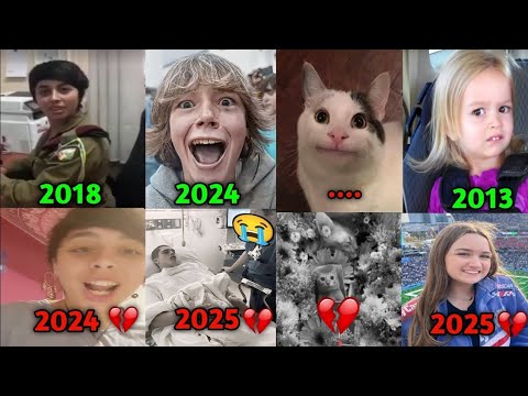 Where are The Legendary Memes Heroes ( Then vs Now 😥)