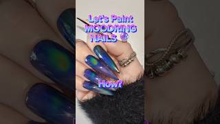 Moodring Nails Tutorial. Pens now available from my store? moodringnails nails nailtrend nailart