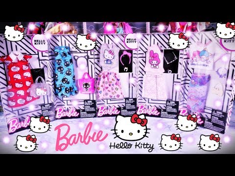 Barbie Hello Kitty 👗 The latest collection of Doll Clothes 👗 Openbox Dress Up 👗 4K