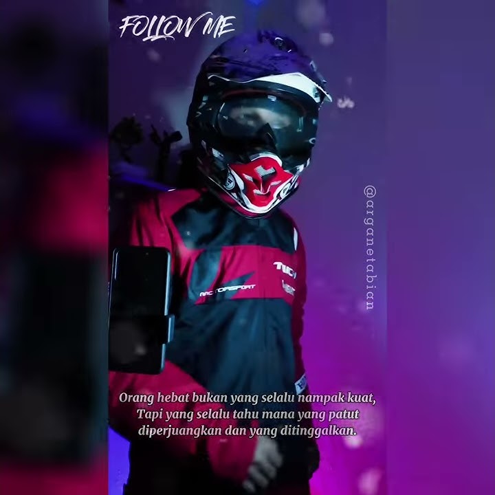 Versi bikers || tik tok || lagi viral || motivasi || kau telah dewasa || [kutipan arganetabian#44]