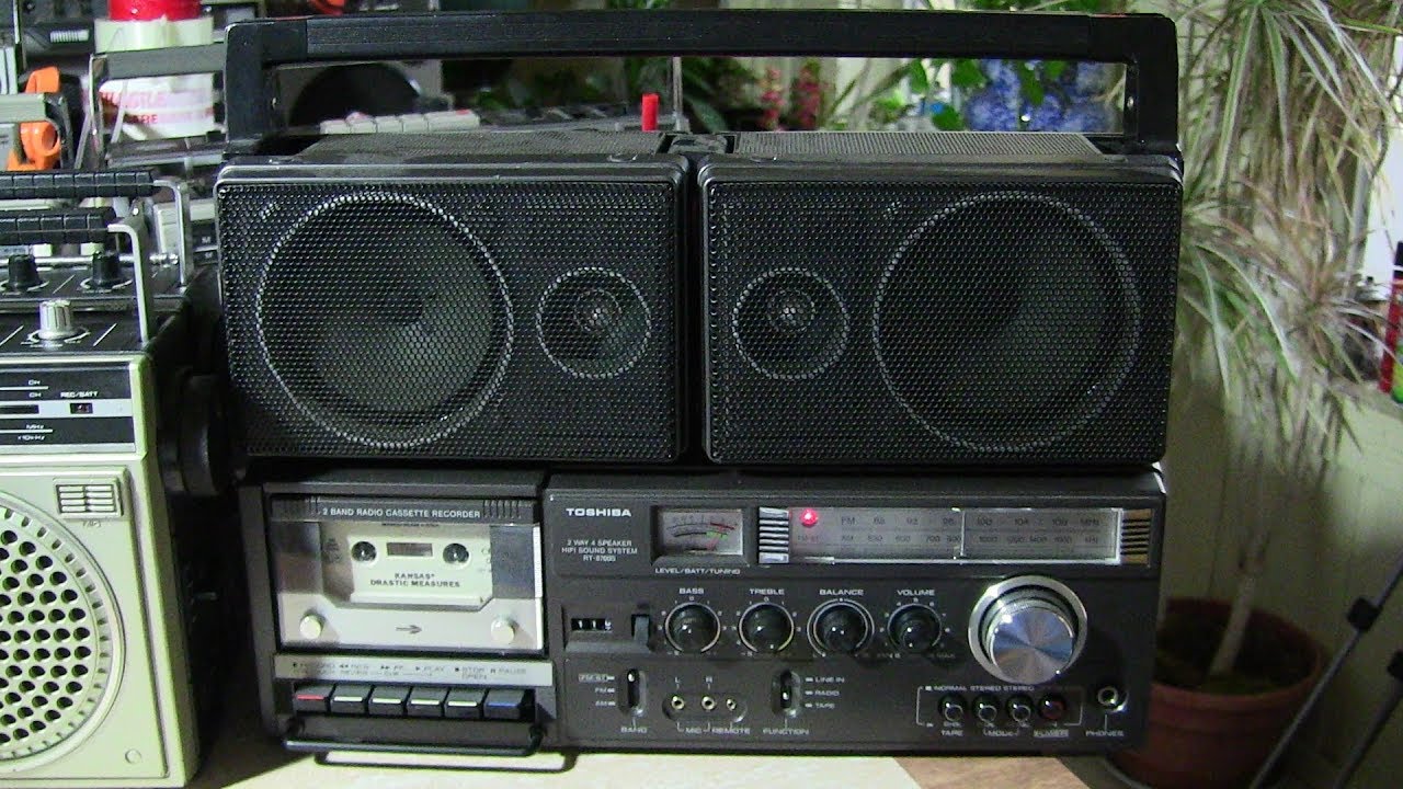 Toshiba RT-8700 RT-8700S How to turn on radio without playing