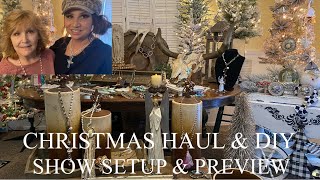 CHRISTMAS HAUL-DIY—SHOW SETUP & PREVIEW by Queen Beez Vintage 2,507 views 2 years ago 25 minutes