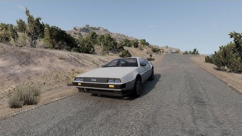 Original 1981 DeLorean TV Commercial [BeamNG Drive]