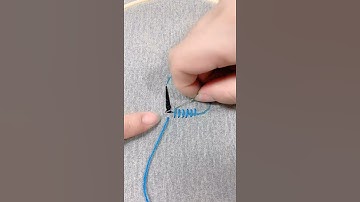 Learn to Fix Hole in Clothes Part 1610 #shorts