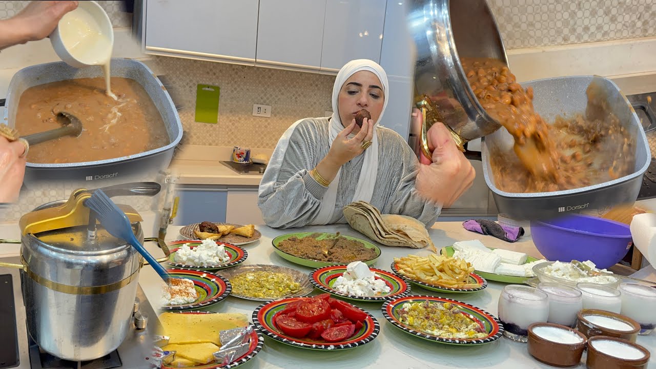 اول سحور في بيتي ونسيت ادمس الفول وبربع معلقة عملته في نص ساعة 