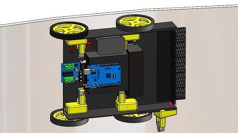 SolidWorks Motion - tips on using contact - wall cleaning robot