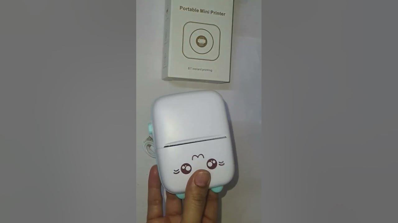 Unboxing new mini printer from bt instant printing youtube