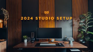 My 2024 Studio Setup Tour | Creator Workspace