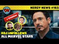 RDJ Unfollows Everyone, Justice League 2, Black Adam, Kang Actor Spotted, Loki | Nerdy News #163