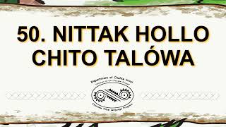 Nittak Hollo Chito Talówa from the Choctaw Children’s Songs Collection