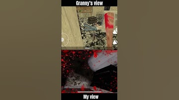My view vs granny view 😱 #viralvideo #shortvideo #shorts #gaming #granny #trendingshorts #youtube