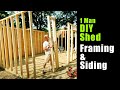 Framing a Shed in a Weekend What's the SECRET to Success? Part 1