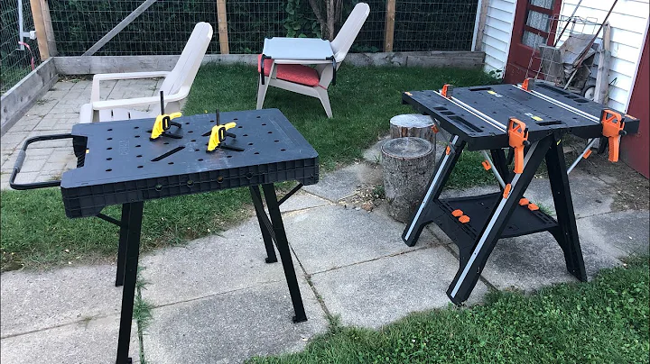Dewalt folding table VS Worx folding table and the winner is???