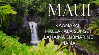 5 DAYS IN MAUI: HAWAII TRAVEL SERIES - Haleakala Sunset, a Tour of Lahaina, Hana and More