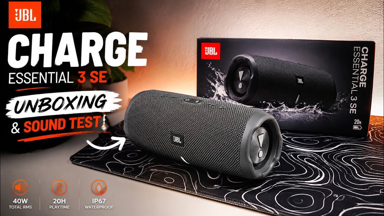 The JBL Nobody Asked For? 🤔 JBL Charge Essential 3 SE Unboxing