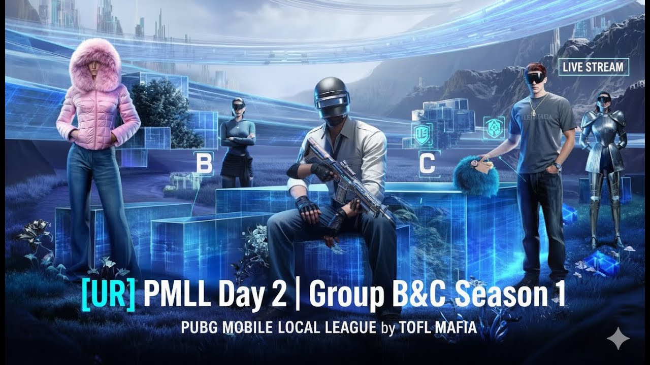 [UR] PMLL Day 2 PUBG MOBILE LOCAL LEAGUE by TOFL MAFIA | Group B&C ...