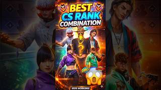 Free Fire Cs Ranked Best Skill Combination😱🔥| Free Fire Grandmaster Push | Free Fire Rank Push Trick