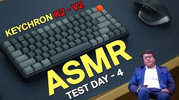 Keychron K2 V2 Brown Switch ASMR | Typing Speed 110 WPM | Day 4