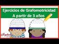 Ejercicios de Grafomotricidad para Niños a partir de 3 años